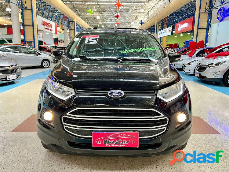 FORD ECOSPORT SE 1.6 16V FLEX 5P MEC. PRETO 2015 1.6 FLEX