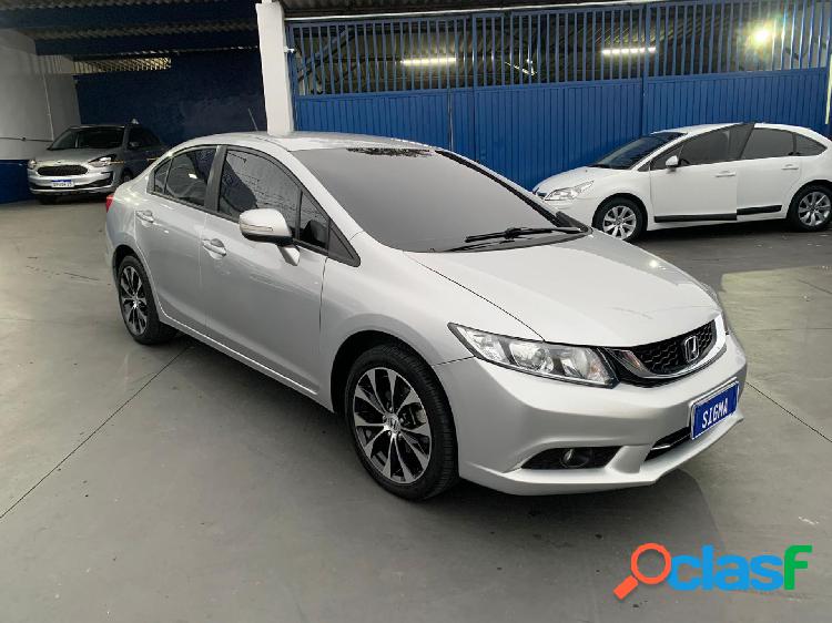 HONDA CIVIC SEDAN LXR 2.0 FLEXONE 16V AUT. 4P PRATA 2016 2.0