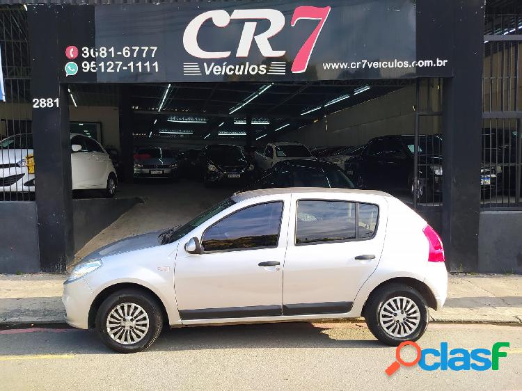 RENAULT SANDERO EXPRESSION HI-FLEX 1.0 16V 5P PRATA 2013 1.0