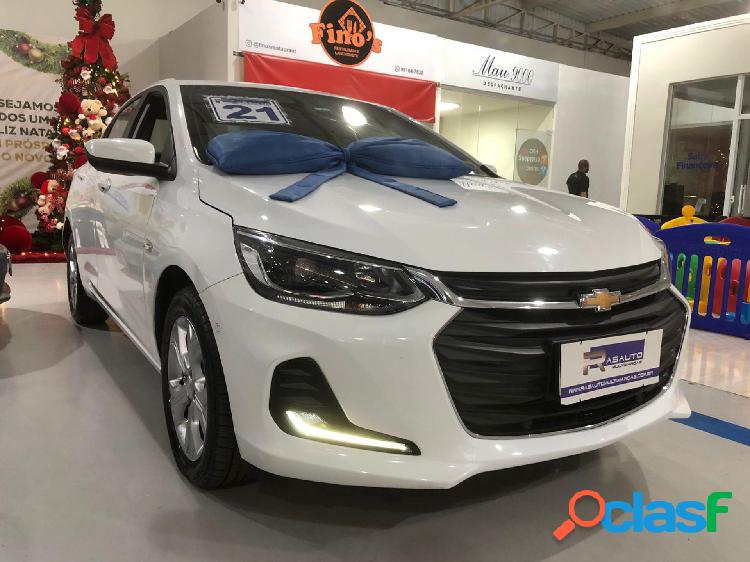 CHEVROLET ONIX SED. PLUS PREM. 1.0 12V TB FLEX AUT BRANCO
