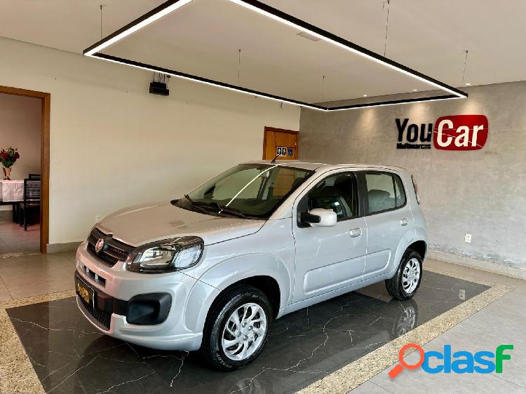 FIAT UNO ATTRACTIVE 1.0 FIRE FLEX 8V 5P PRATA 2021 1.0 FLEX