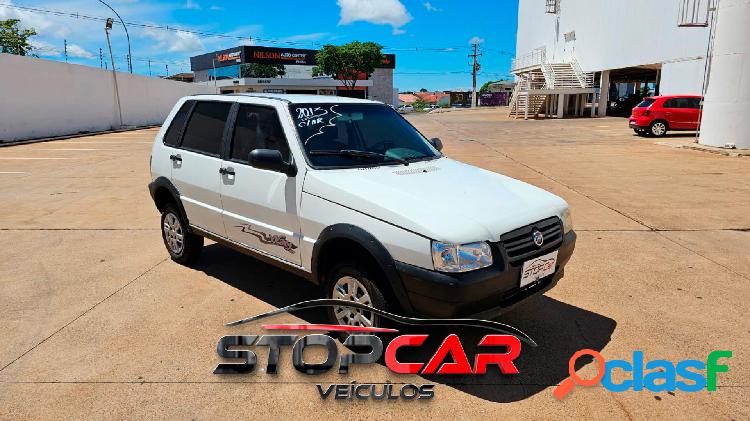 FIAT UNO MILLE WAY ECO.XINGU 1.0 F.FLEX 8V 5P BRANCO 2013