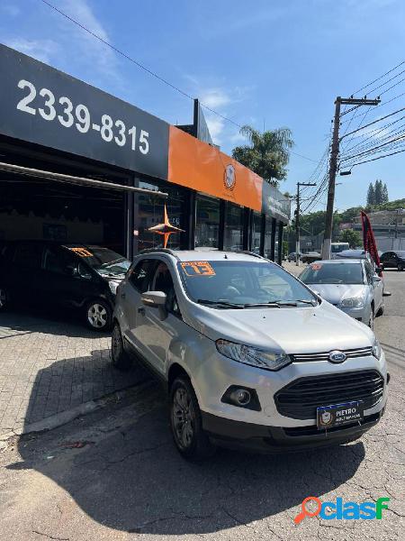 FORD ECOSPORT FREESTYLE 1.6 16V FLEX 5P PRATA 2013 1.6 FLEX