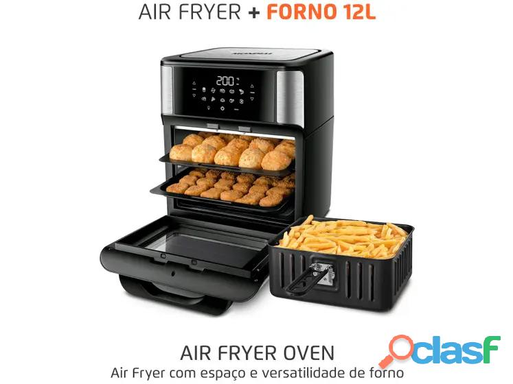 Fritadeira Elétrica sem óleo/Air Fryer Mondial AFO 12L BI