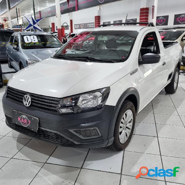 VOLKSWAGEN SAVEIRO ROBUST 1.6 TOTAL FLEX 8V BRANCO 2020 1.6