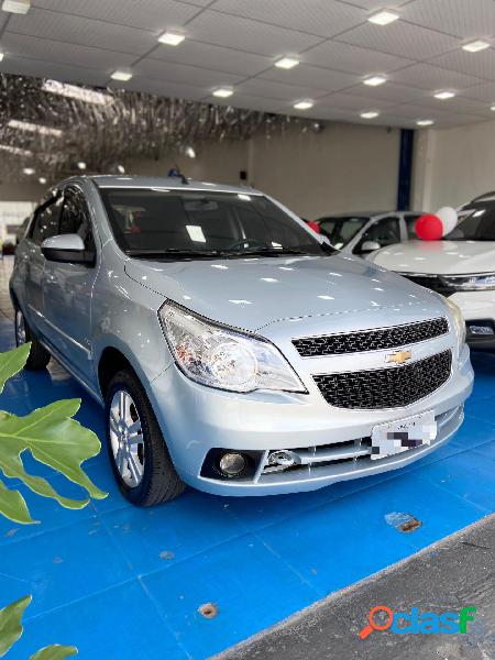 CHEVROLET AGILE LTZ 1.4 MPFI 8V FLEXPOWER 5P PRATA 2010 1.4