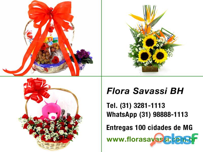 Floricultura Flora Sete Lagoas MG flores cesta de café da