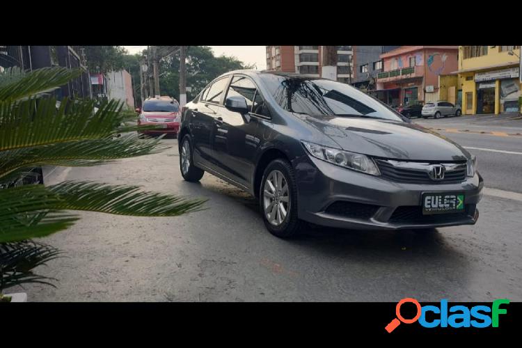 HONDA CIVIC SEDAN LXS 1.81.8 FLEX 16V AUT. 4P CINZA 2013 1.8