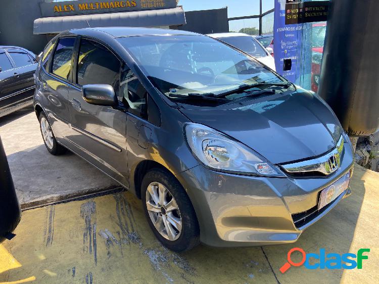 HONDA FIT LX 1.4 1.4 FLEX 8V16V 5P AUT. CINZA 2013 1.4 FLEX