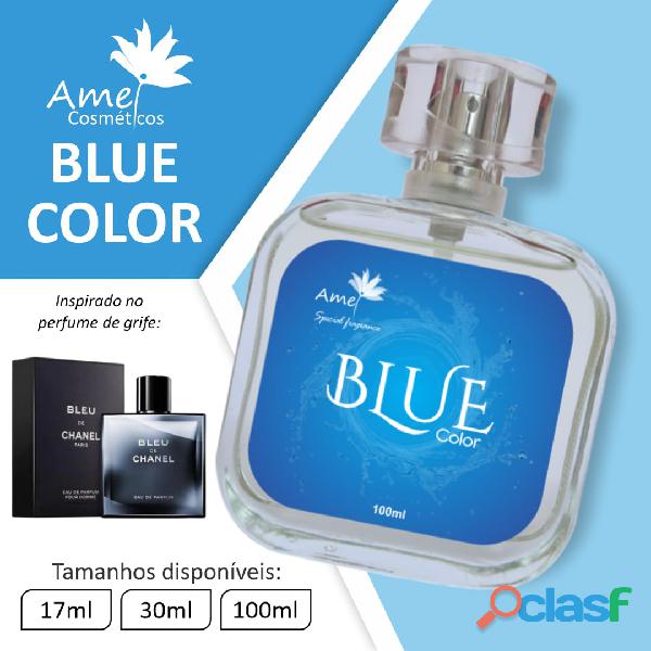 Perfume Masculino Blue Color 100ml Amei Cosméticos Parfum