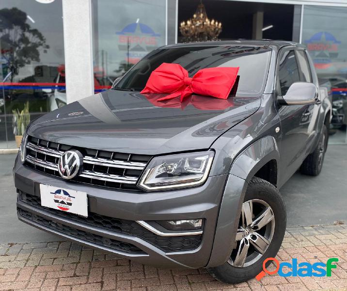 VOLKSWAGEN AMAROK HIGH.CD 2.0 16V TDI 4X4 DIES. AUT CINZA