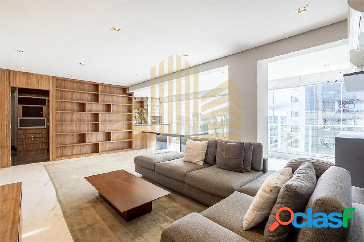Apartamento sofisticado, localizado no Brooklin.