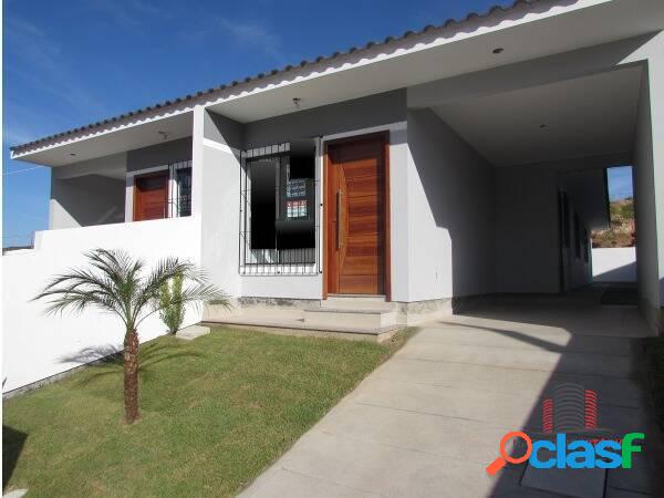 Casa geminada 03 Dormitórios localizada loteamento Nova