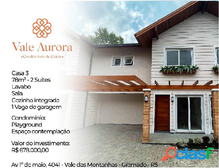 Casa à venda por R$ 678.000 - Vale das Montanhas -