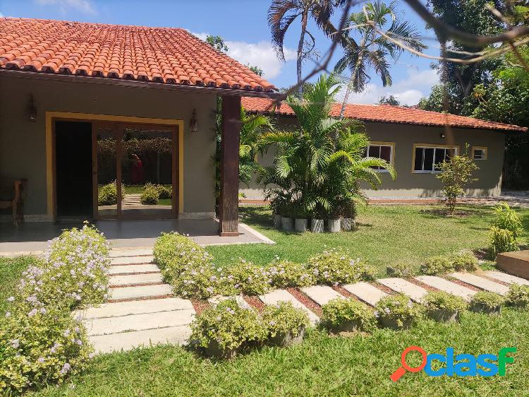 Maravilhosa casa térrea de 4 suítes - 1800m2 área total