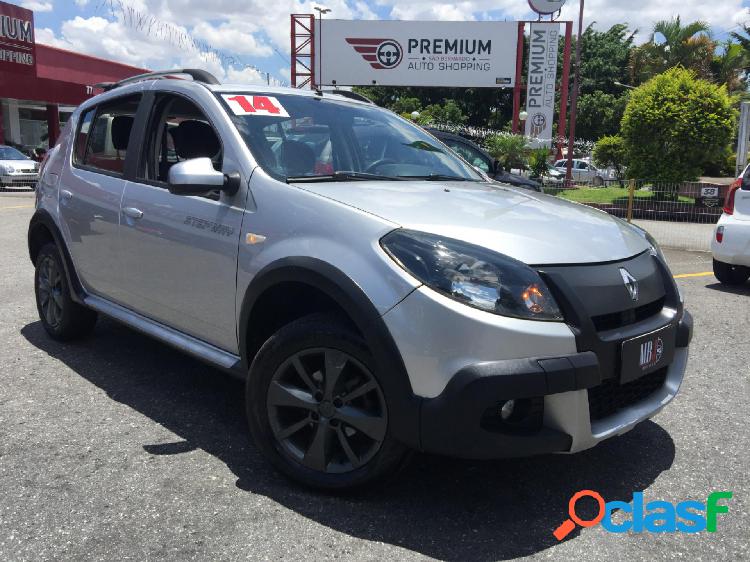 RENAULT SANDERO STEPWAY HI-POWER 1.6 8V 5P PRATA 2014 1.6