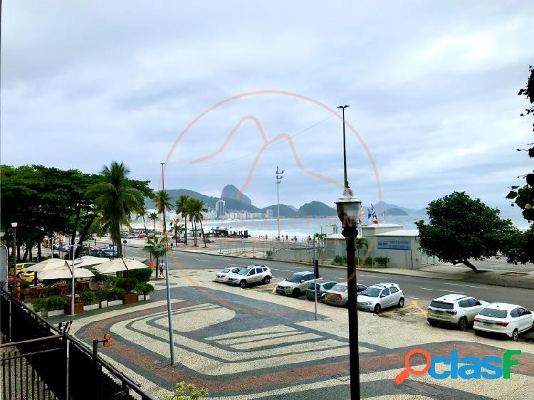 04 Quartos com vista livre para a praia de Copacabana