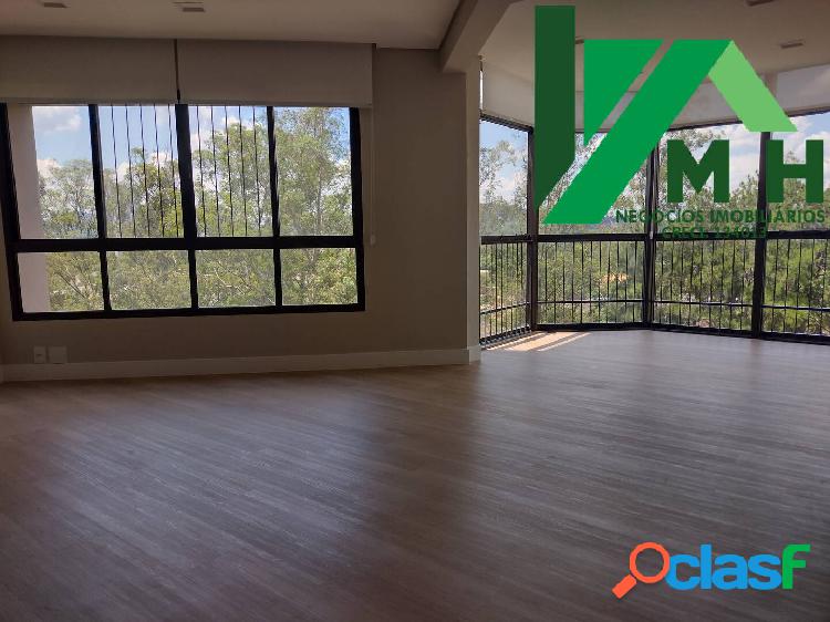 Apartamento maravilhoso, vista lida, Ed Alphama Alphaville