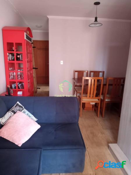 Apartamento à venda com 56m², 2 dormitórios e 1 vaga