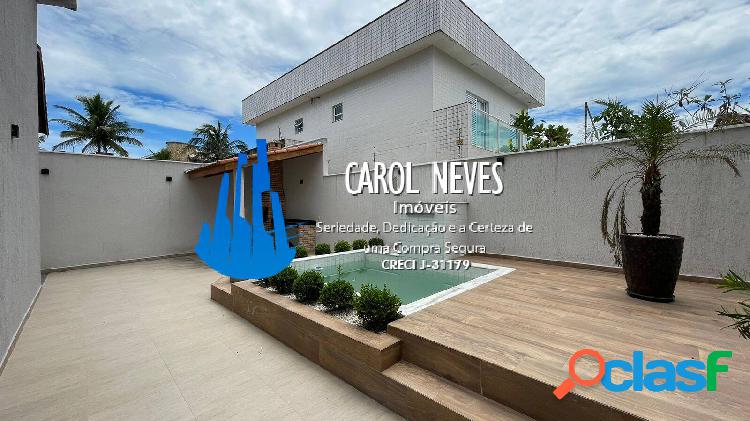 CASA NOVA 2 DORMITÓRIOS 1 SUÍTE LADO PRAIA FINANCIAMENTO