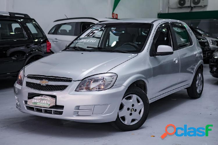 CHEVROLET CELTA SPIRIT LT 1.0 MPFI 8V FLEXP. 5P PRATA 2016