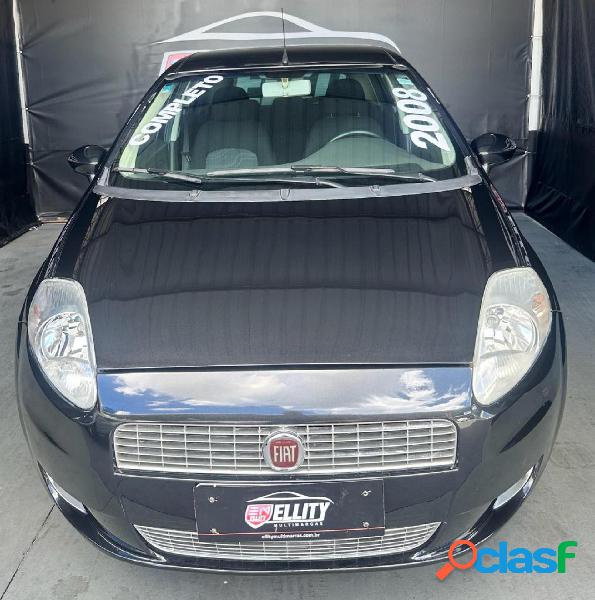 FIAT PUNTO ELX 1.4 FIRE FLEX 8V 5P PRETO 2008 1.4 FLEX