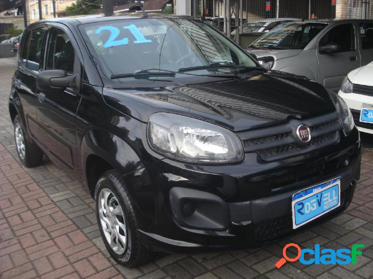 FIAT UNO ATTRACTIVE 1.0 FIRE FLEX 8V 5P PRETO 2021 1.0 FLEX