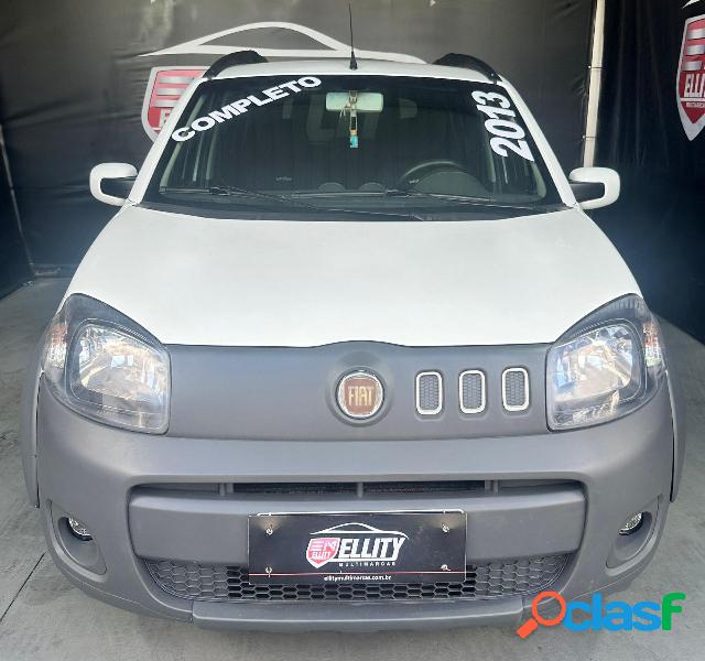 FIAT UNO WAY CELEB. 1.4 EVO FIRE FLEX 8V 5P BRANCO 2013 1.4