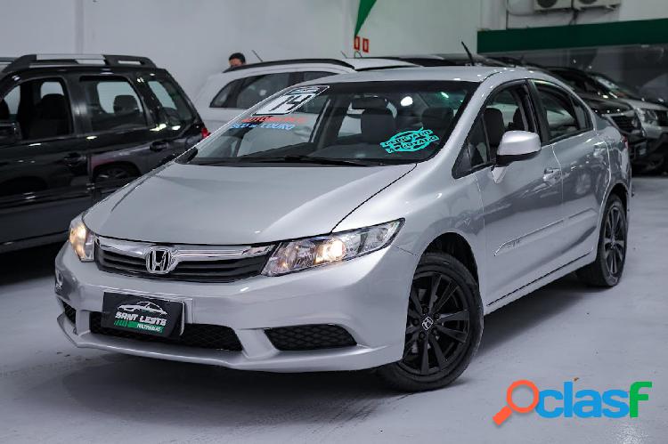 HONDA CIVIC SEDAN LXS 1.81.8 FLEX 16V AUT. 4P PRATA 2014 1.8