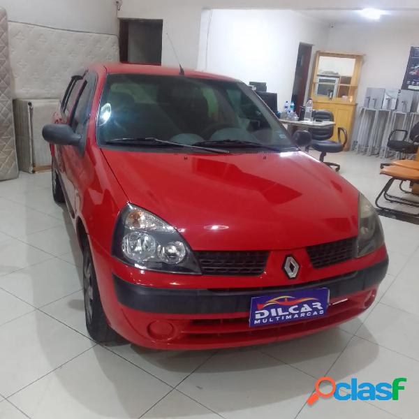 RENAULT CLIO RN EXPRESSION 1.6 16V 5P VERMELHO 2005 1.6 FLEX