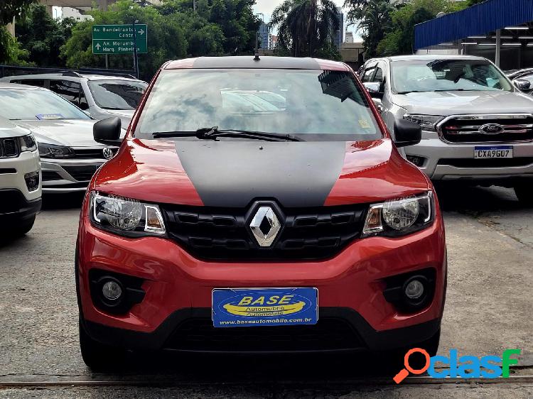 RENAULT KWID ZEN 1.0 FLEX 12V 5P MEC. VERMELHO 2019 1.0 FLEX