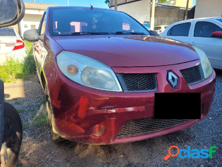 RENAULT SANDERO EXP 16 VERMELHO 2010 1.6 FLEX