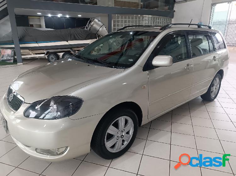 TOYOTA COROLLA FIELDER SW SE-G 1.8 FLEX 16V AUT BEGE 2008