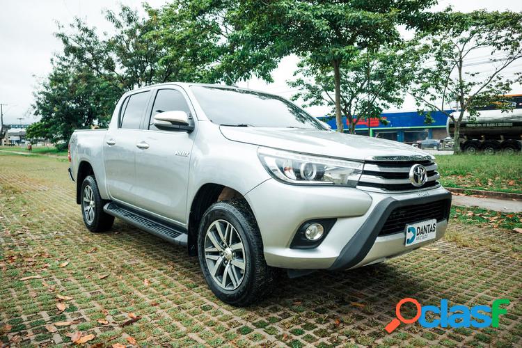 TOYOTA HILUX CD SRX 4X4 2.8 TDI 16V DIESEL AUT. PRATA 2016