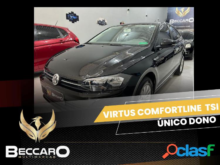 VOLKSWAGEN VIRTUS COMFORT. 200 TSI 1.0 FLEX 12V AUT PRATA