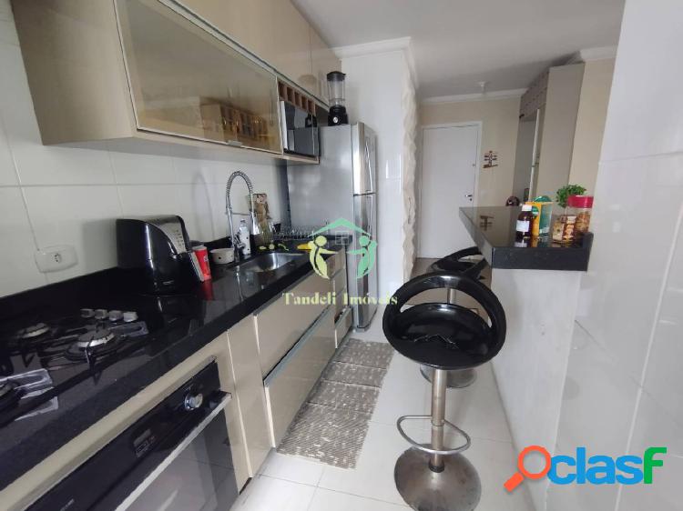 Apartamento à venda com 58m², 2 dormitórios e 1 vaga