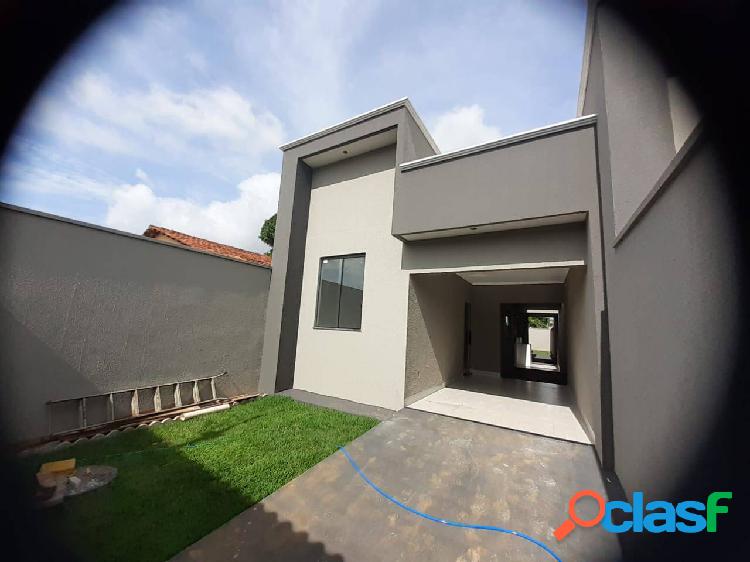 Casa 3 Quartos - Vila Oliveira - Aparecida de Goiânia - GO
