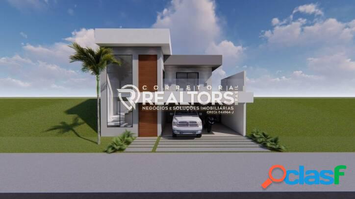 Casa com um lindo projeto no condomínio Reserva em