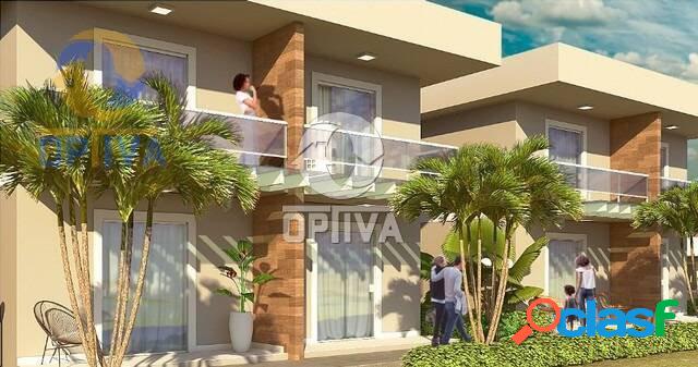 Casa duplex 3 quartos - 92m² por R$390 mil no Peró, Cabo
