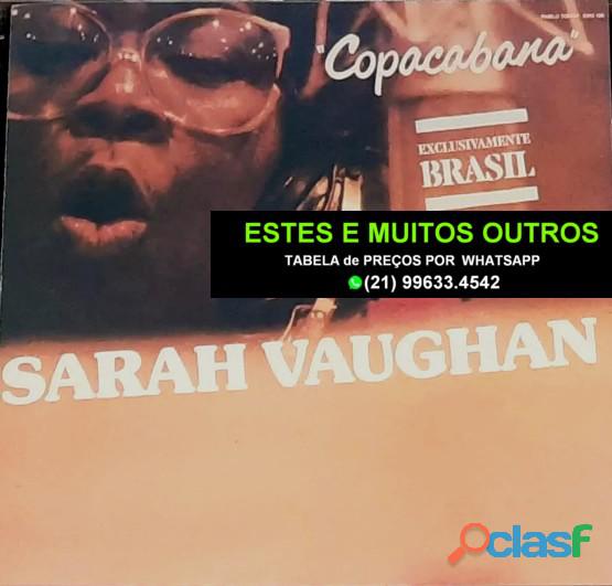 Cds da cantora de Jazz Sarah Vaughan