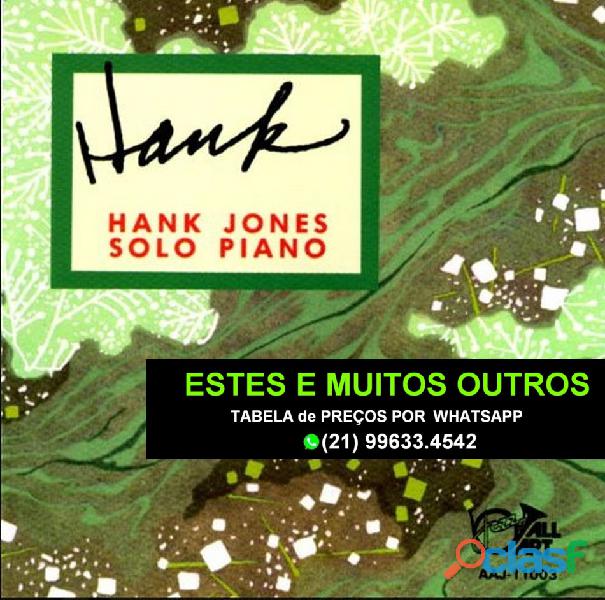 Cds do Pianista de Jazz Hank Jones Todos importados