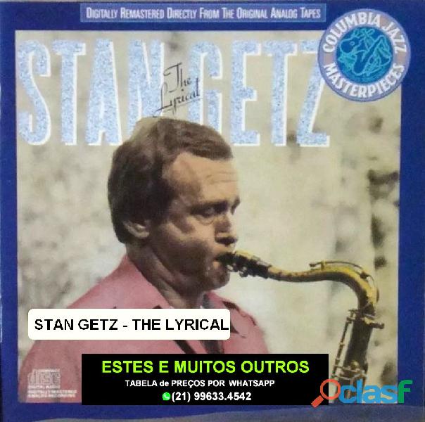 Cds do Stan Getz (Jazz)