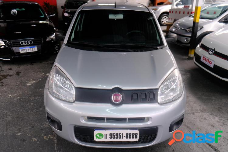 FIAT UNO ATTRACTIVE 1.0 FIRE FLEX 8V 5P PRATA 2016 1.0 FLEX