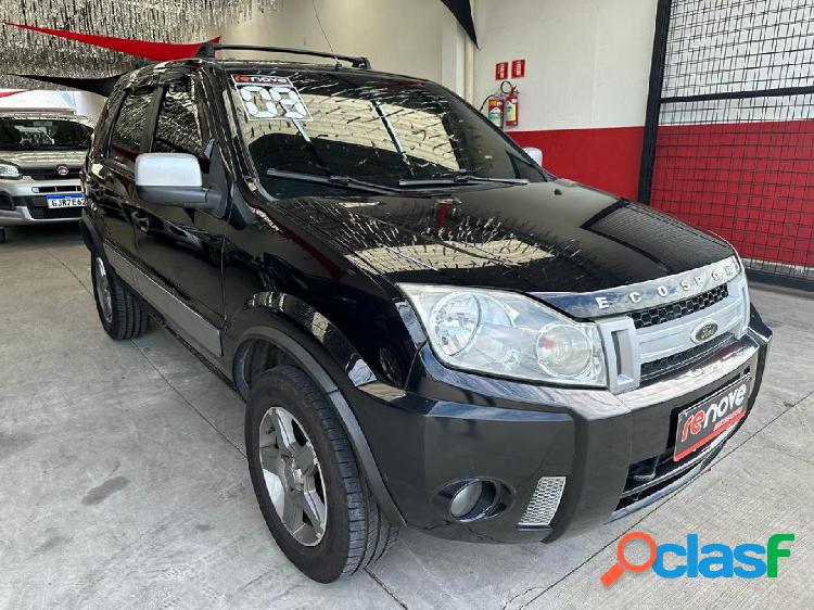 FORD ECOSPORT XLT FREESTYLE 1.6 FLEX 8V 5P PRETO 2009 1.6