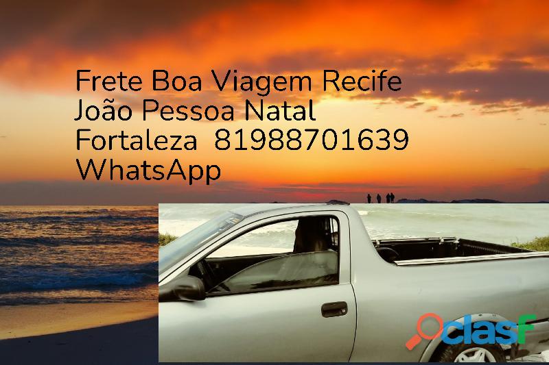 Frete Recife Natal 81988701639