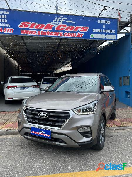 HYUNDAI CRETA PRESTIGE 2.0 16V FLEX AUT. PRATA 2018 2.0 FLEX