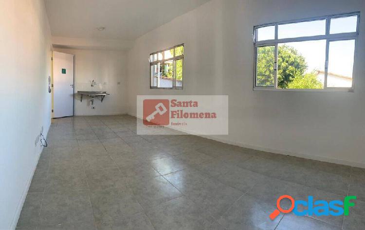 Kitnet com 1 dormitório para alugar, 33 m² - Vila Aurora -