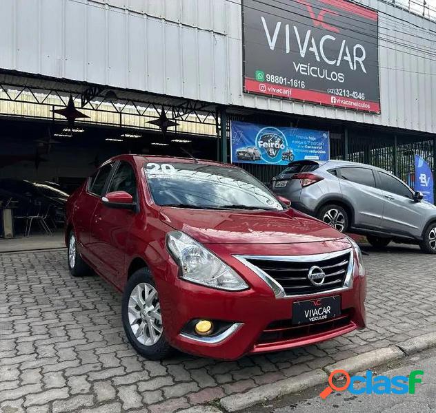 NISSAN VERSA SV 1.6 16V FLEXSTART 4P AUT. VERMELHO 2020 1.6