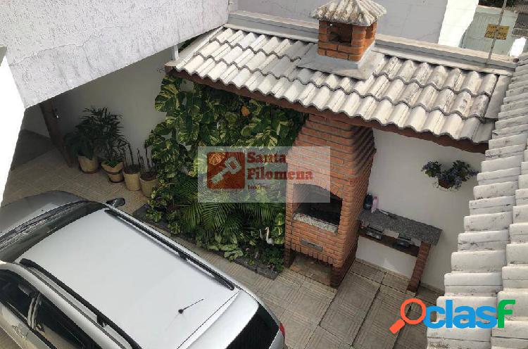 Sobrado 107m² 2 Suítes 4 Vagas Vila Cecília Maria