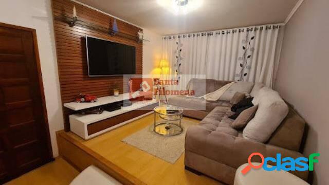 Sobrado 192m² Vila Valparaíso 3 Dormitórios 3 Vagas
